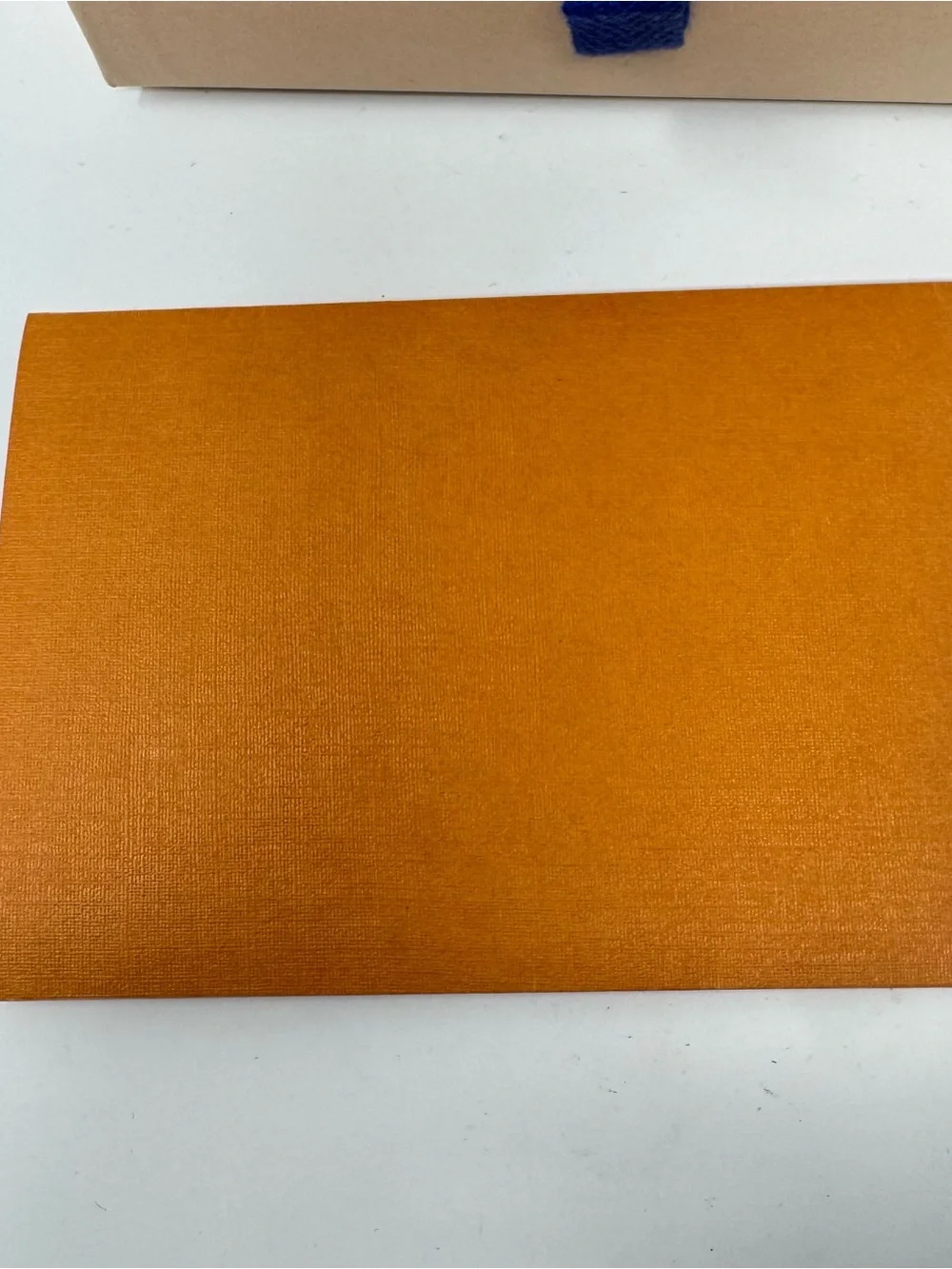 Louis Vuitton orange drawer-style gift or accessory box - Picture 5 of 9